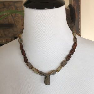 Czech Glass Bead Necklace